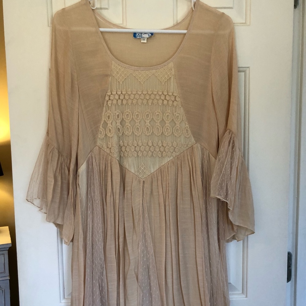 Nude dress